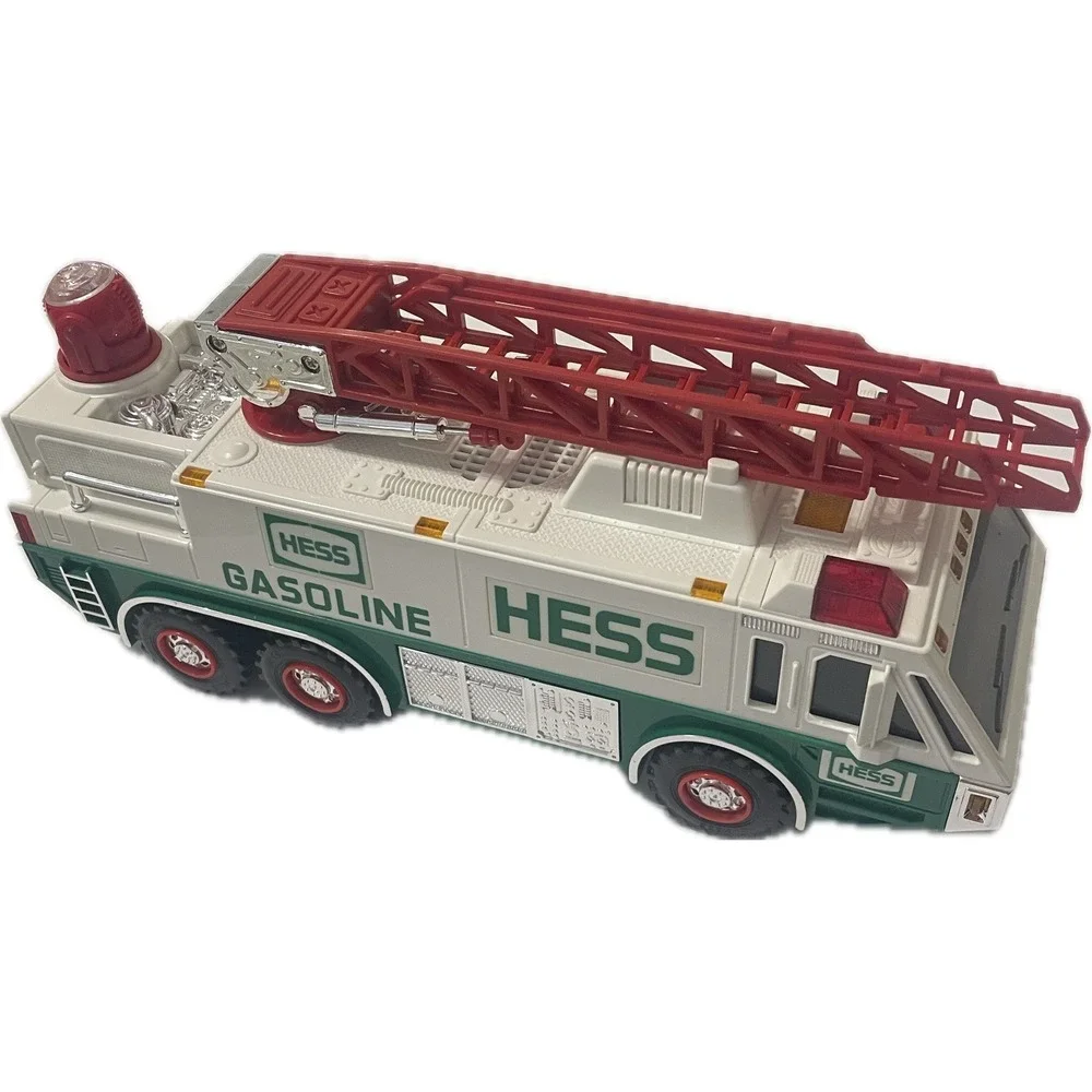 New Box Vintage -1996 Hess Emergency Truck - Ladder Siren Horn Light Flash